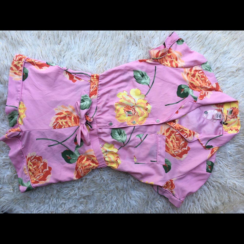 Victoria Secret floral romper